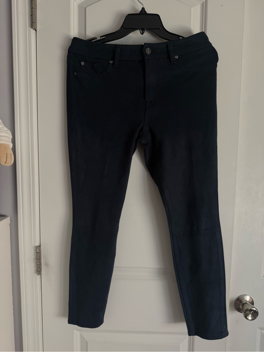 7 For All Mankind Skinny Jeans — Dark Navy